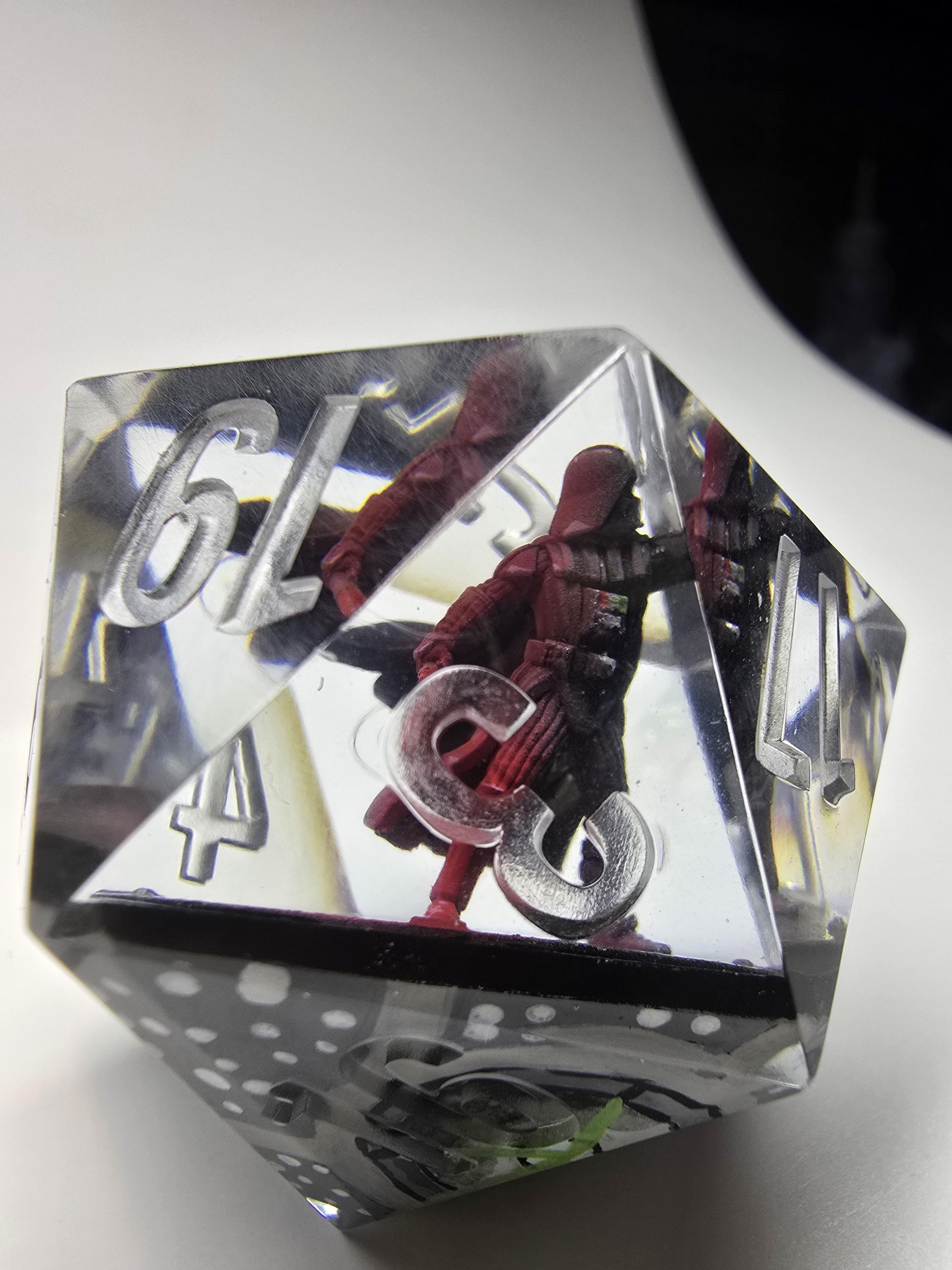 Custom Commission Dice Set: Handmade RPG Dice