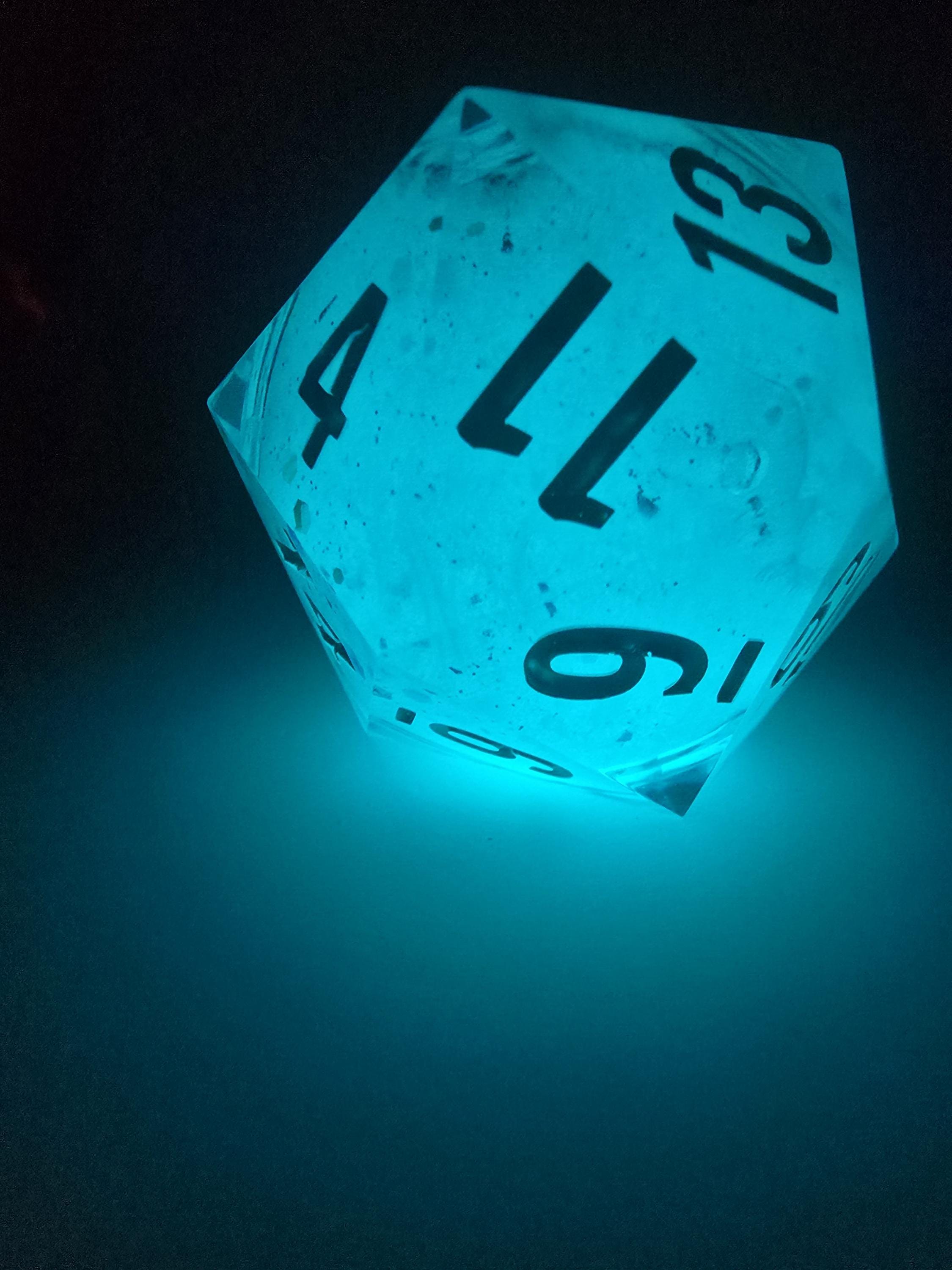 Eldrazii's Jewel. This is a Large 42mm Liquid Core Chonk D20.