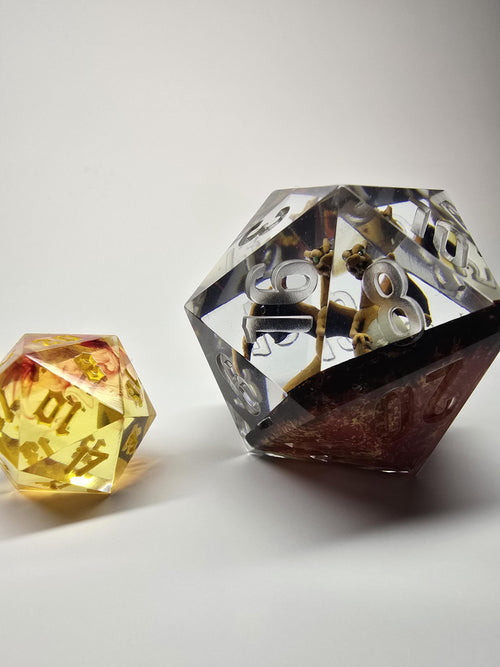 Charizard,s Revolution. This is a Large 42mm hand painted inclusion Chonk D20.