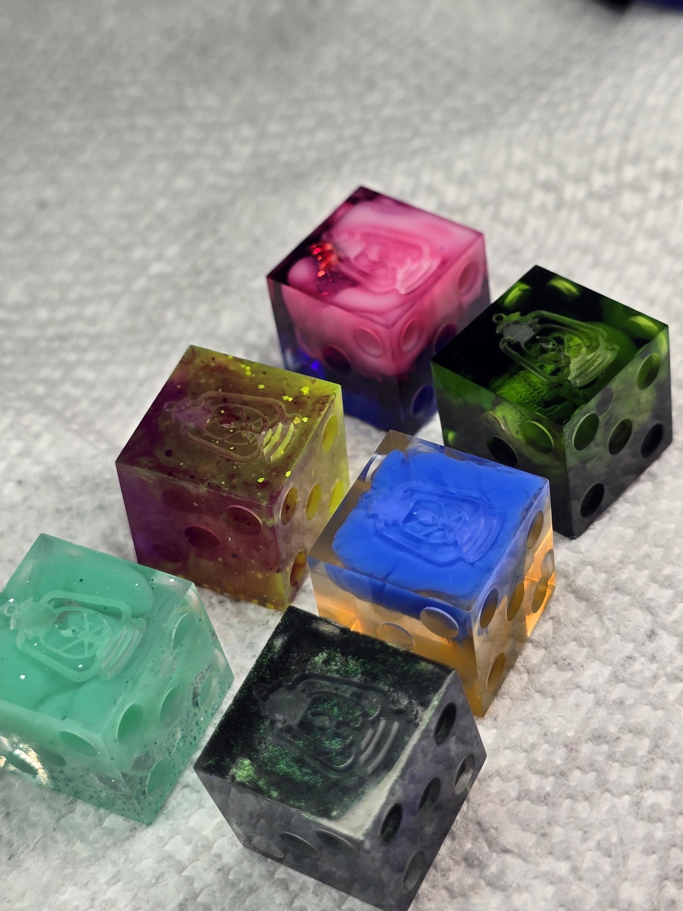 Custom Commission Lantern's Tavern Dice: Handmade Wargame Dice (12 D6s)