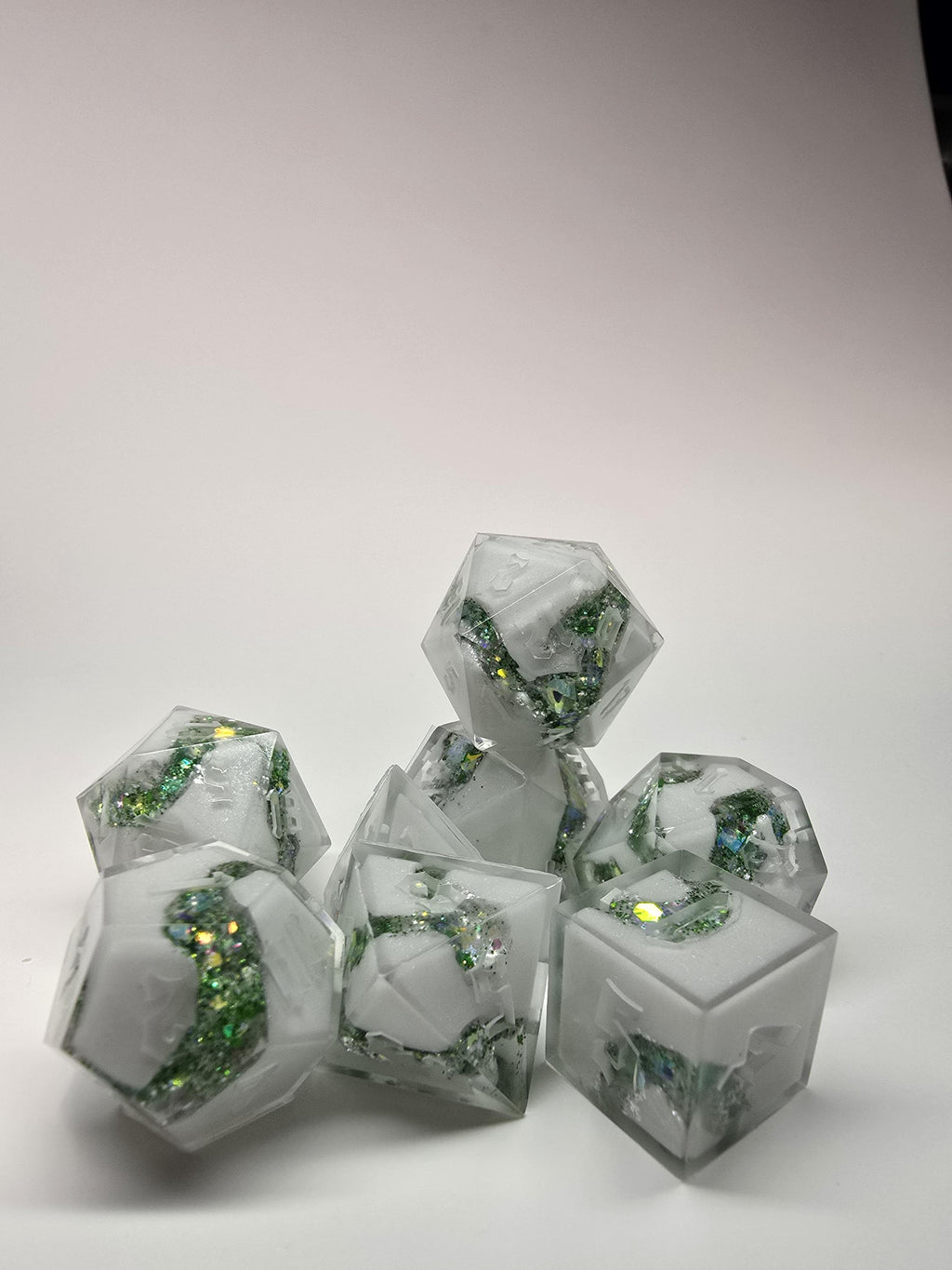 Custom Commission Dice Set: Handmade RPG Dice