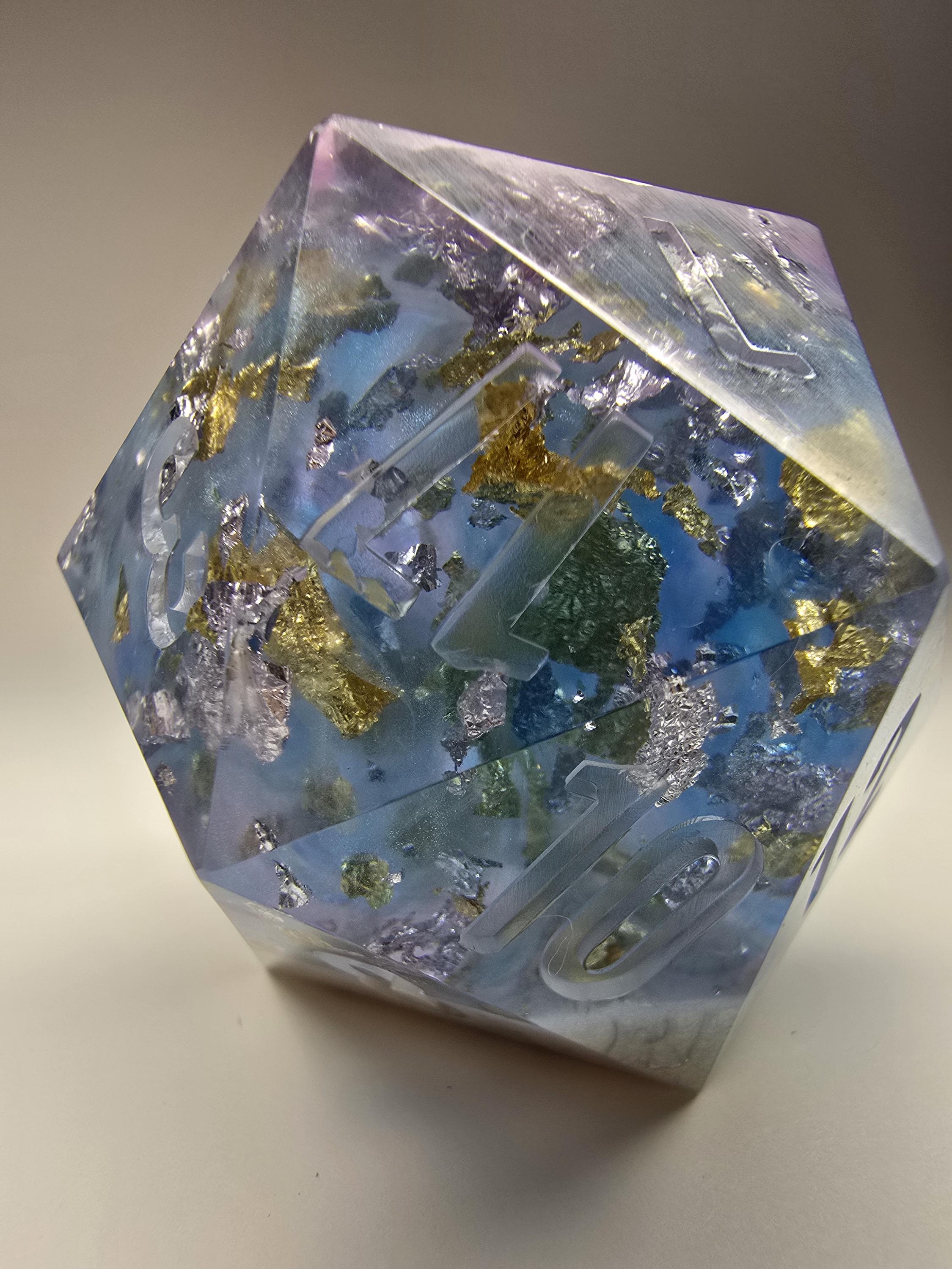 The Works. This is a Large 42mm Chonk D20.